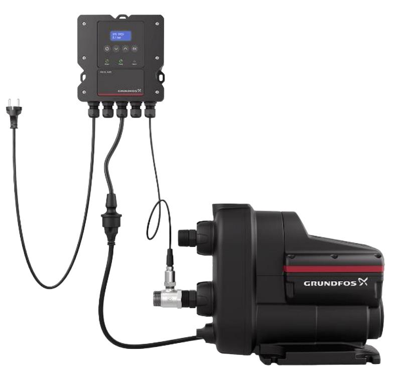 Grundfos SCALA2 hydrofoorpomp met voordrukbeveiliging